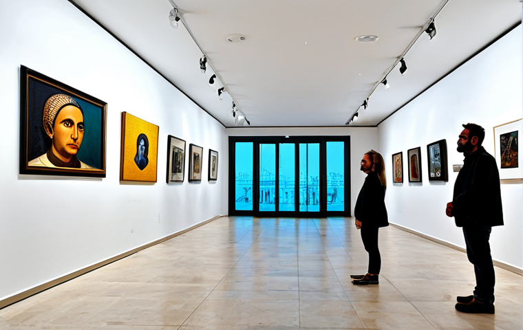 **
"A contemporary art gallery in Nicosia, featuring diverse artwork including paintings, sculptures, and mixed media installations, fully clothed visitors admiring the art, modern architecture, bright lighting, appropriate content, safe for work, perfect anatomy, natural proportions, professional photography, high quality, professional setting."
**