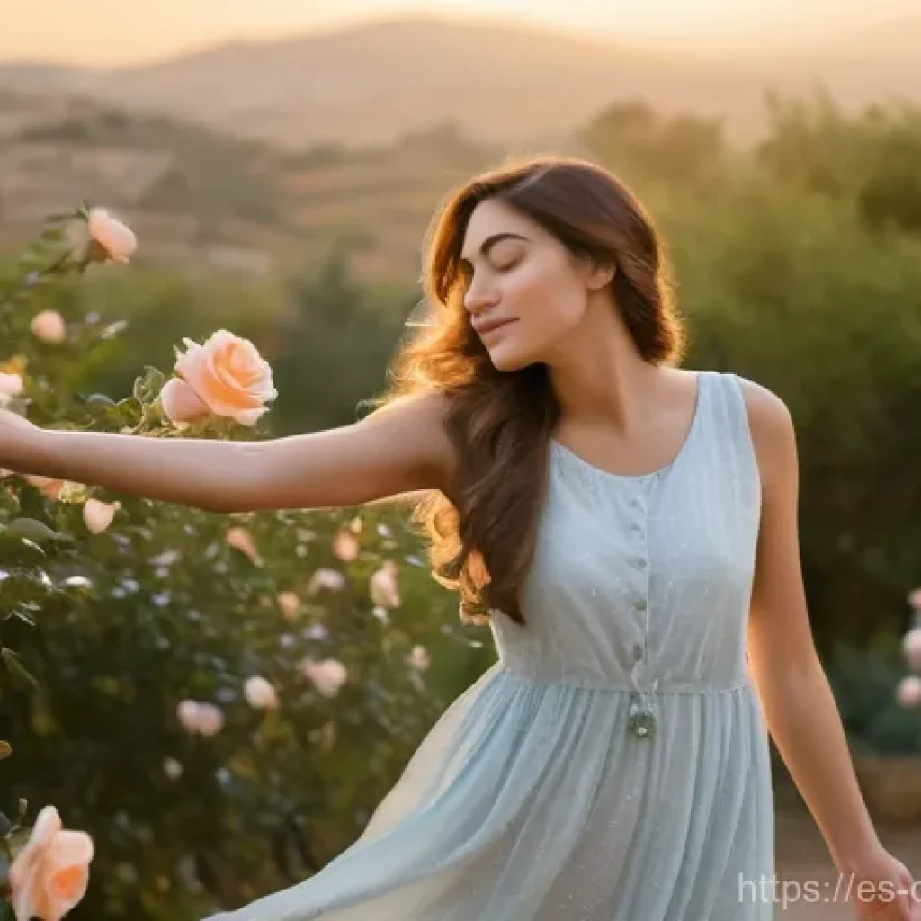 키프로스에서 만든 향수 - **Prompt 1: Serene Cypriot Sunrise Garden**
    A wide, picturesque shot of a serene Cypriot garden ...