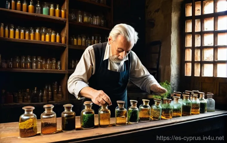 키프로스에서 만든 향수 - **Prompt 1: Serene Cypriot Sunrise Garden**
    A wide, picturesque shot of a serene Cypriot garden ...