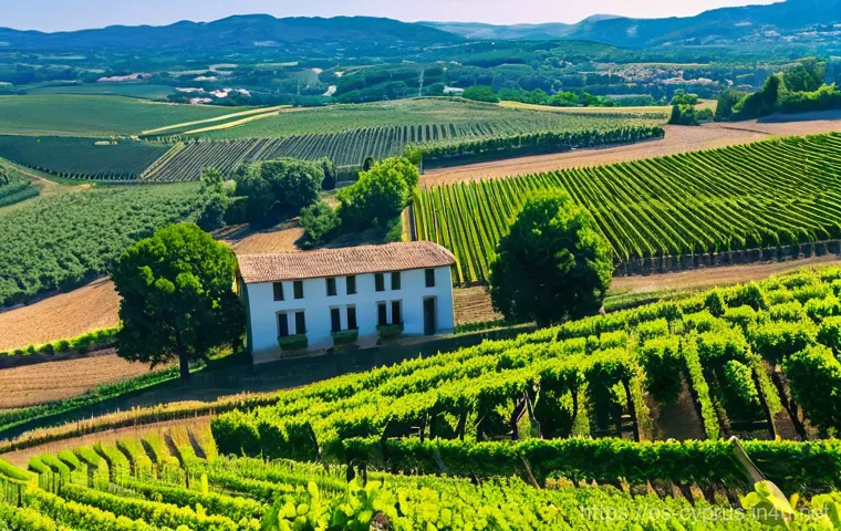 키프로스 와인 시음 투어 - Here are three detailed image prompts in English, designed for an image generator like Stable Diffus...